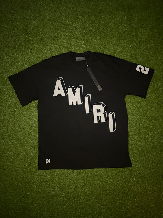 Amiri Logo Tee Black⚫️